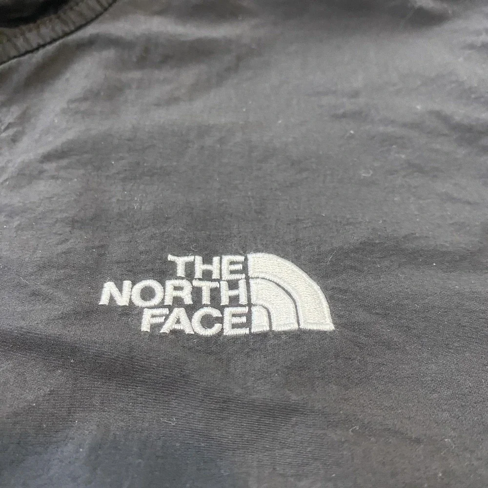The North Face Jacket Mens Large Green Fleece Full‎ Zip Windbreaker Outdoor